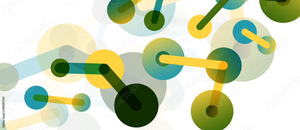 Network concept abstract background. Dots connection. Big data idea. Business template for wallpaper, banner, background or landing Network concept abstract background. Dots connection. Big data idea. Business template for wallpaper, banner, background or landing