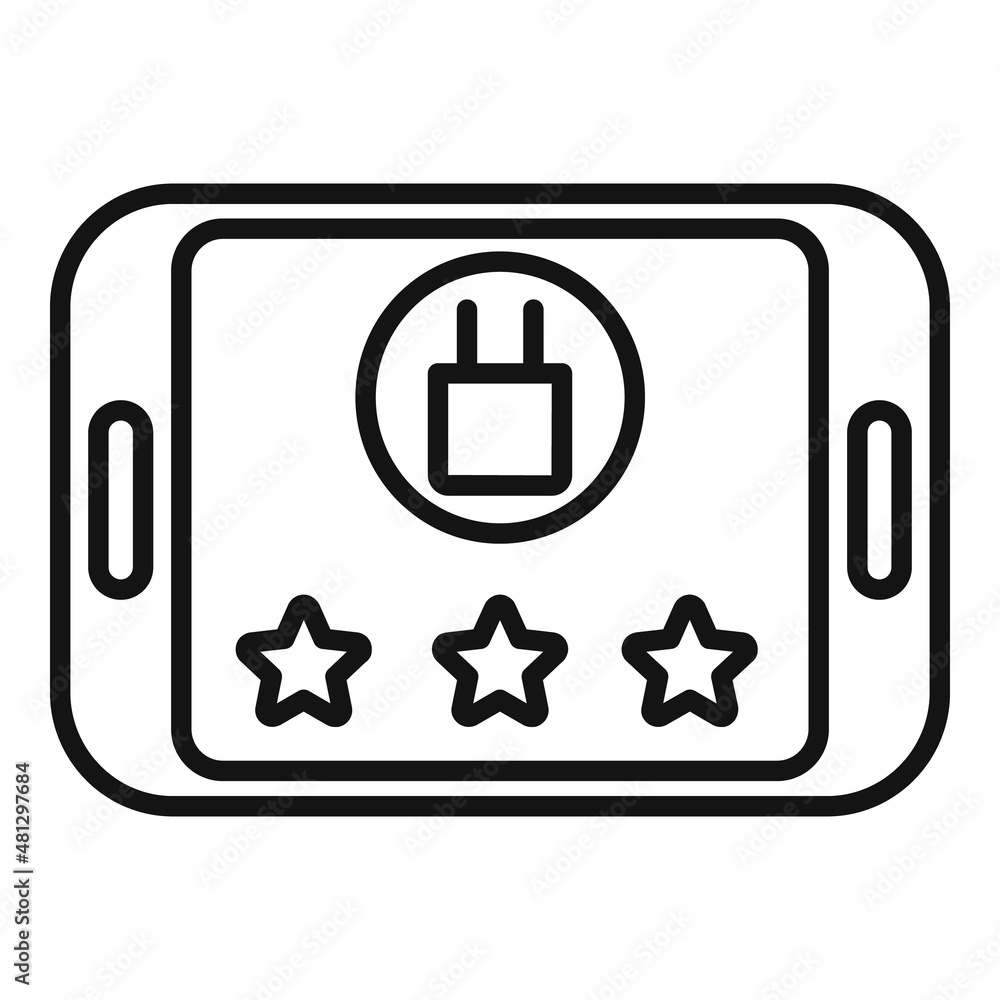 Phone online buy icon outline vector. Sale shop Phone online buy icon outline vector. Sale shop