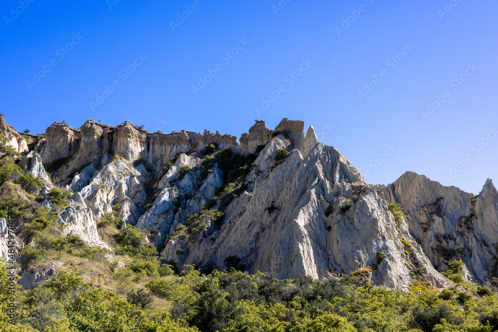 Clay Cliffs Rock Formation in New Zealand Clay Cliffs Rock Formation in New Zealand