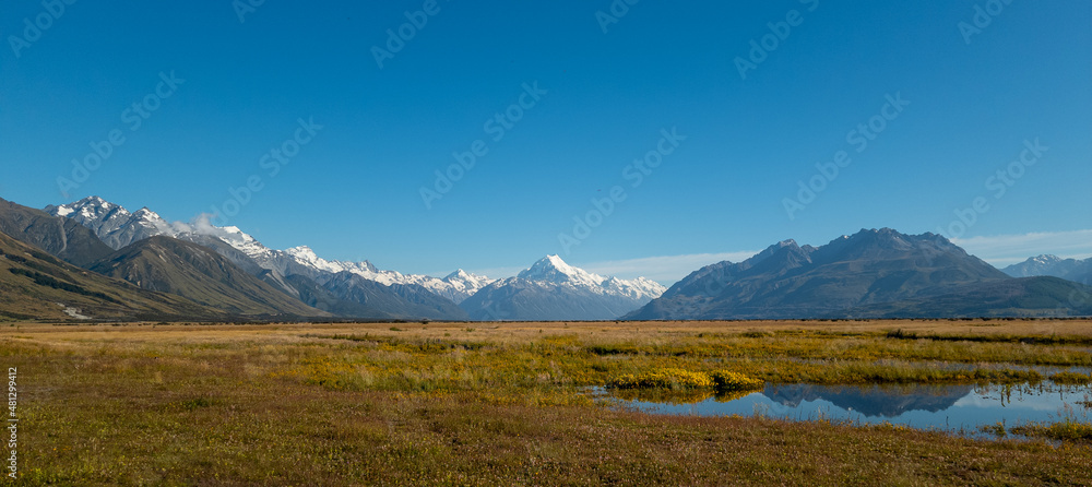 Aoraki Mount Cook in New Zealand Aoraki Mount Cook in New Zealand