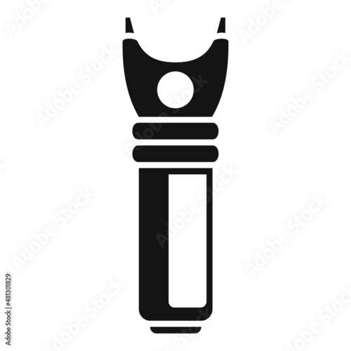 Taser electricity icon simple vector. Gun stun
