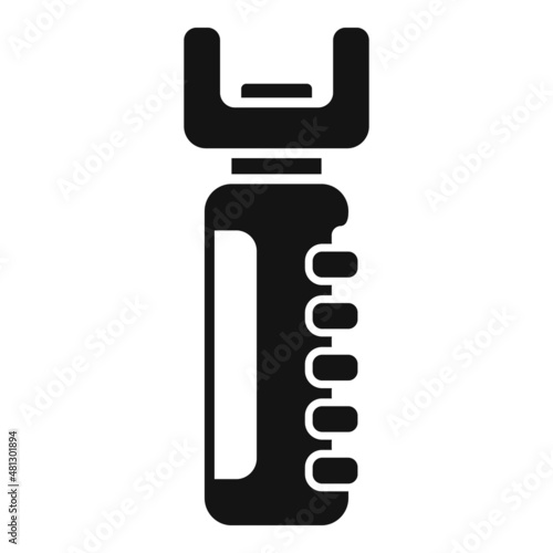Taser security icon simple vector. Stun police