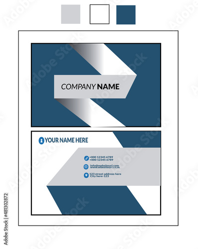 visiting card design