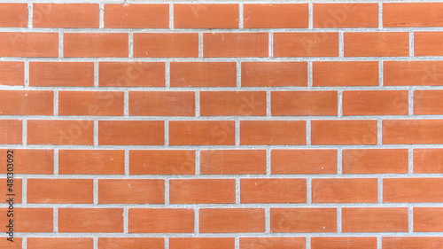 texture of orange brick wall