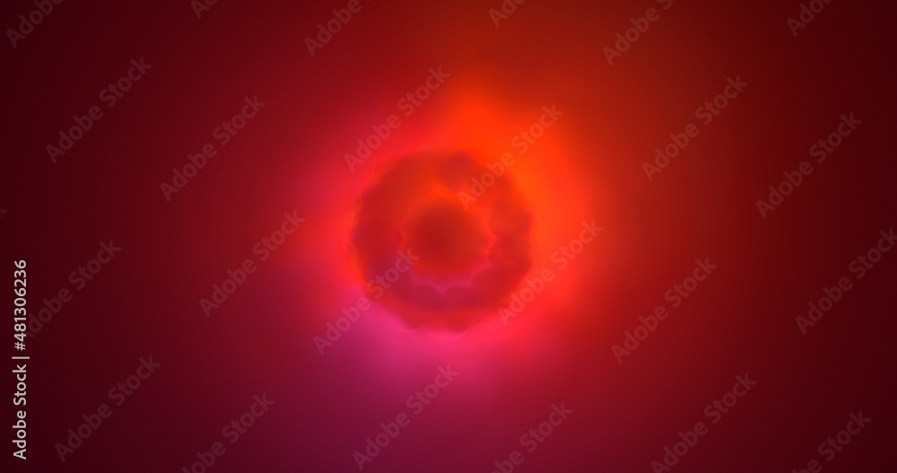 3D rendering abstract round light background 3D rendering abstract round light background