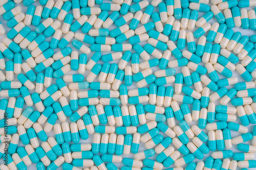 blue mosaic background