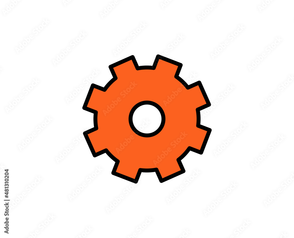 Gear premium line icon. Simple high quality pictogram. Modern outline style icons. Stroke vector illustration on a white background. Gear premium line icon. Simple high quality pictogram. Modern outline style icons. Stroke vector illustration on a white background.