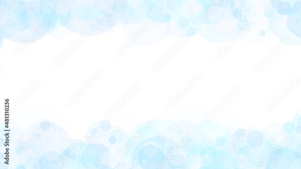A cute and beautiful frame background with round light