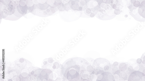 A cute and beautiful frame background with round light