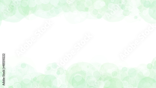 A cute and beautiful frame background with round light