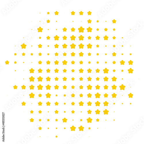 Abstract halftone dotted st...