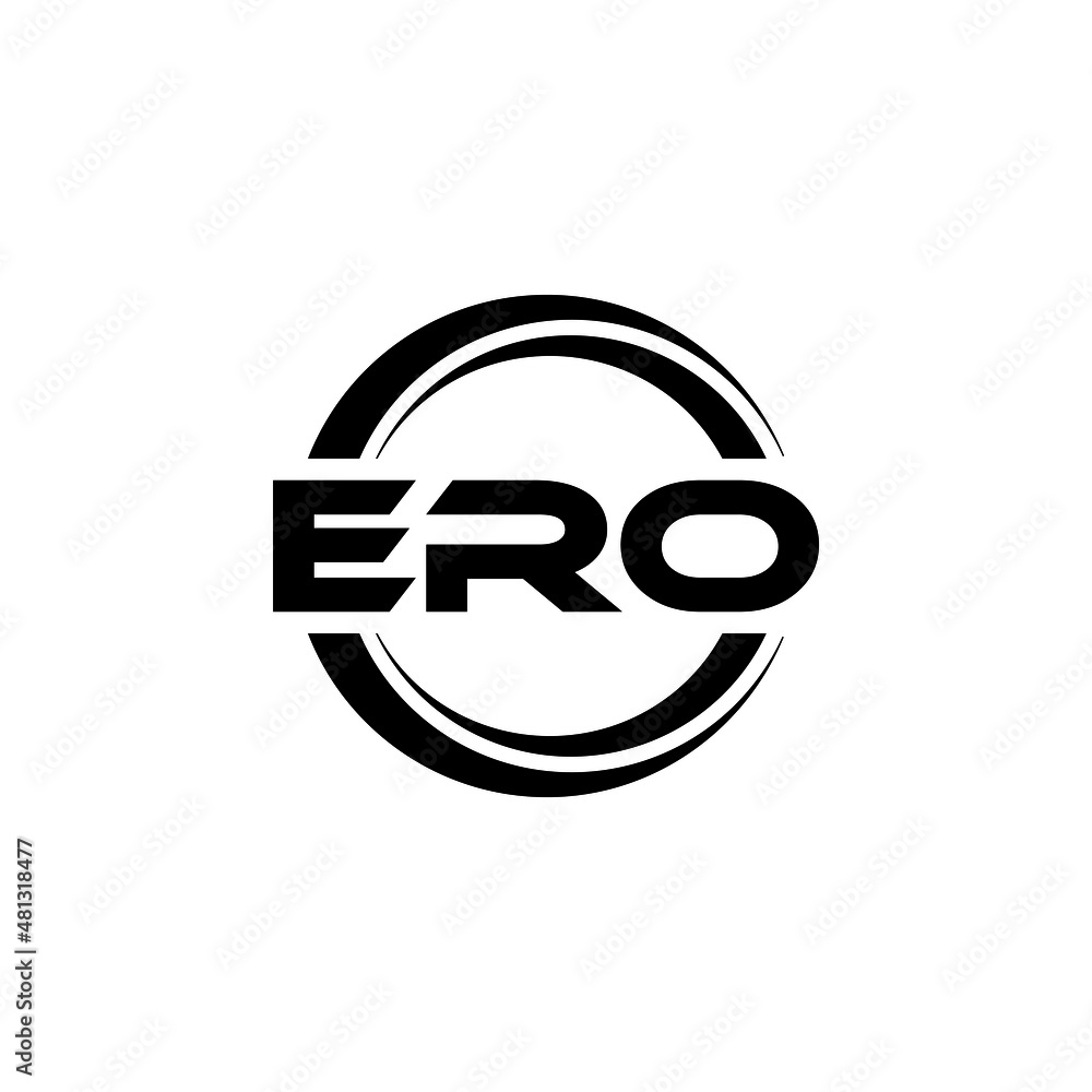 ERO letter logo design with white background in illustrator, vector logo modern alphabet font overlap style. calligraphy designs for logo, Poster, Invitation, etc. ERO letter logo design with white background in illustrator, vector logo modern alphabet font overlap style. calligraphy designs for logo, Poster, Invitation, etc.