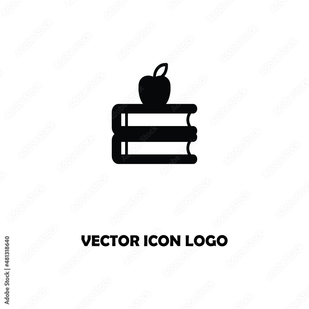 Web line icon. Apple on books, knowledge icon
Web line icon. Apple on books, knowledge icon