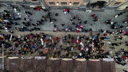 Wallpaper Mural christmas city crowd fest Torontodigital.ca