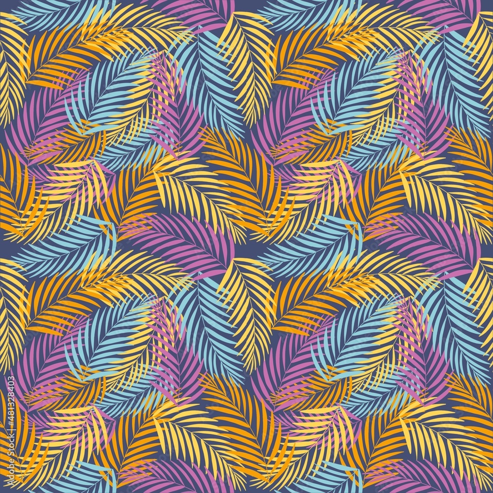 seamless pattern with leaf. seamless pattern with leaf.
