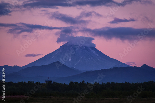 Vilyuchinsky volcano in Kamchatka photo