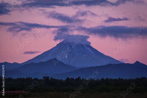 Vilyuchinsky volcano in Kamchatka