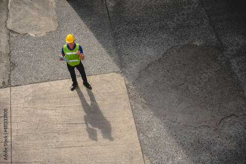 foreman worker or engineer ...