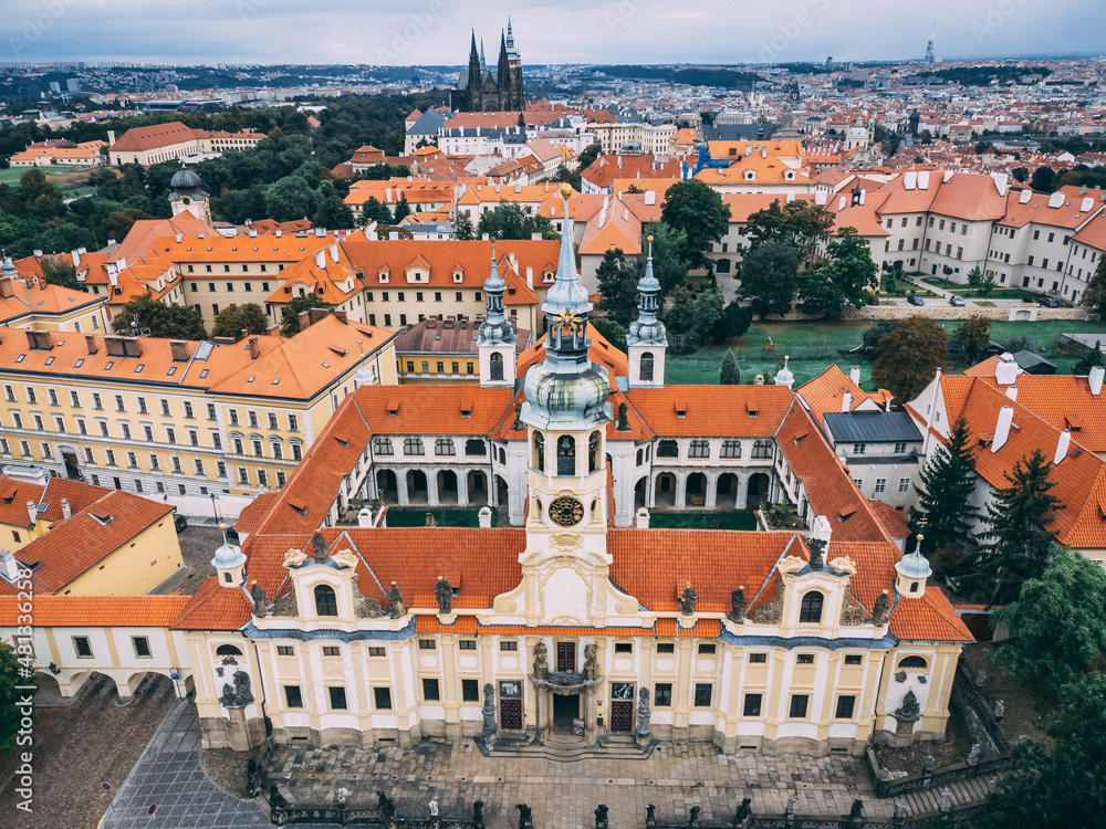 Fototapeta premium The Prague pilgrim place Loreta, Czech Republic