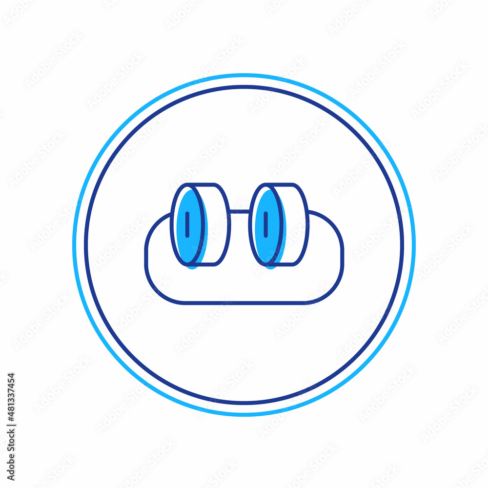 Filled outline Sushi icon isolated on white background. Traditional Japanese food. Vector Filled outline Sushi icon isolated on white background. Traditional Japanese food. Vector