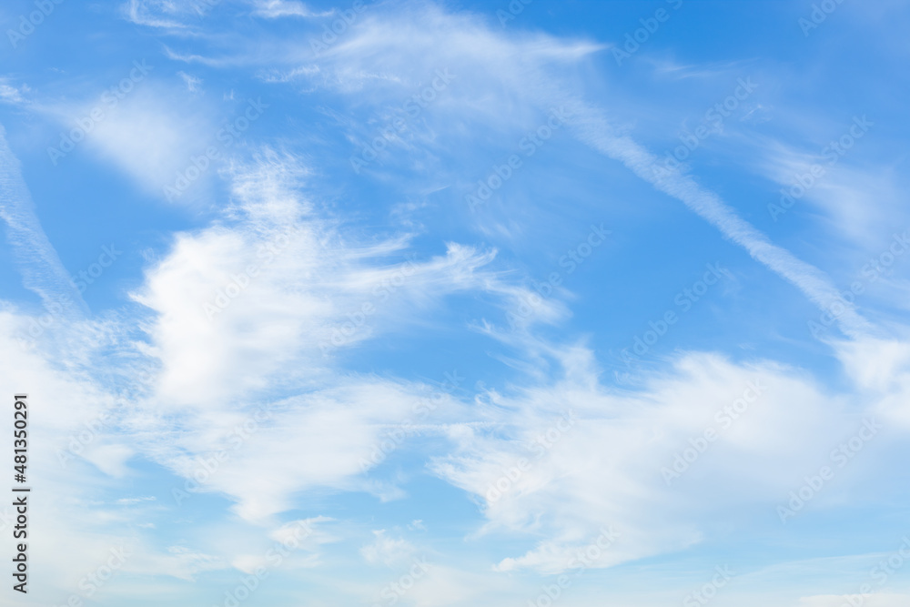 Beauty white cloud and clear blue sky in sunny day. Blue sky with cloud Beauty white cloud and clear blue sky in sunny day. Blue sky with cloud