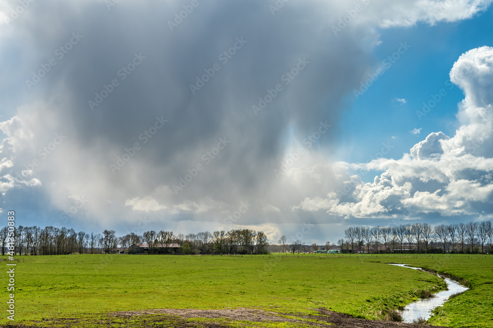 Wetterfront in Ostfriesland 