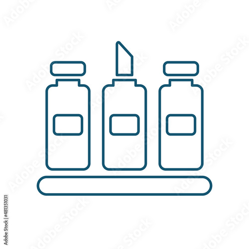 condiments icon vector on white background,