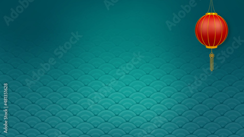 Photography Happy chinese new year for Party and Celebrations With Space for Message Isolated in Red Background