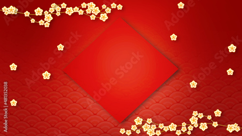 Photography Happy chinese new year for Party and Celebrations With Space for Message Isolated in background