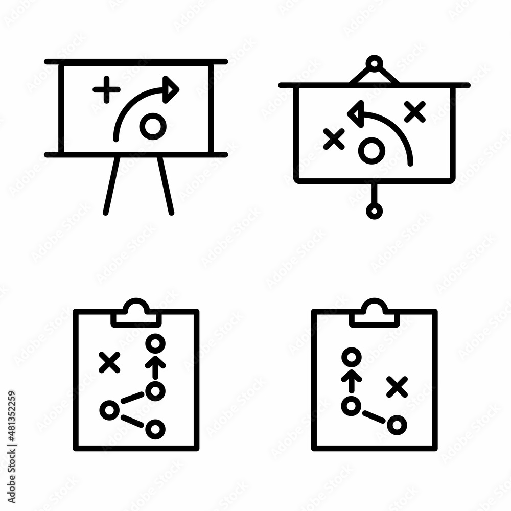 Strategy Icon Design Vector Template Illustration Sign And Symbol Strategy Icon Design Vector Template Illustration Sign And Symbol
