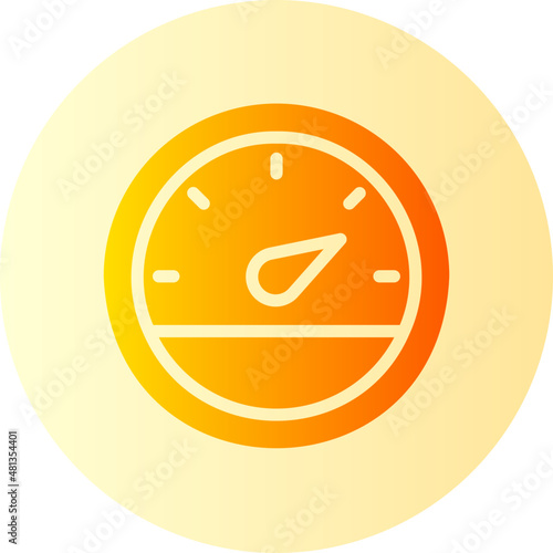 barometer gradient icon