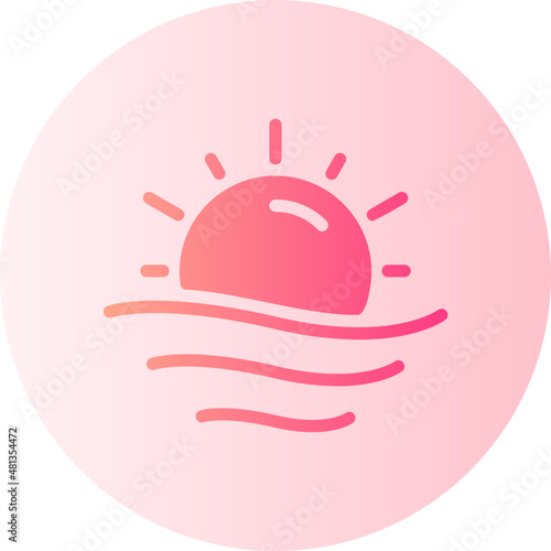 haze gradient icon