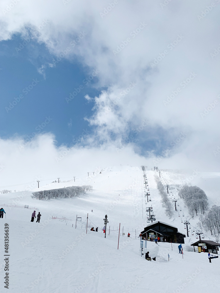 일본 스키장 하포원 하포네 스키 슬로프 / Japan ski resort Hapowon Hapone Happo-one Ski Slope 일본 스키장 하포원 하포네 스키 슬로프 / Japan ski resort Hapowon Hapone Happo-one Ski Slope