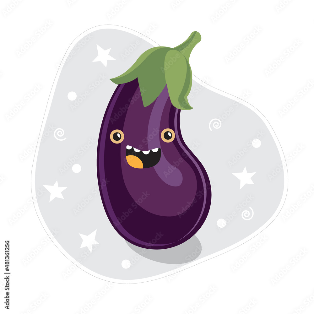 Cute fruit characters kawaii for kids. Flat cartoon, isolated, colorful vector illustration Cute fruit characters kawaii for kids. Flat cartoon, isolated, colorful vector illustration