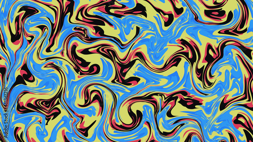 Vector illustration. Modern colorful flow background. Wave color Liquid shape.