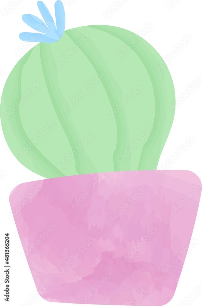 Obraz premium cactuse doodle