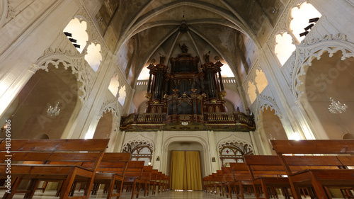 Órgano de la Iglesia de Santa María, Mahón, Menorca, Islas Baleares, España