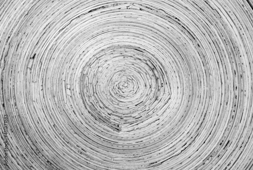 b&w circles abstract background