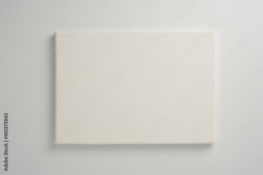 Lienzo para pintar al óleo sobre fondo blanco, luz suave Lienzo para pintar al óleo sobre fondo blanco, luz suave