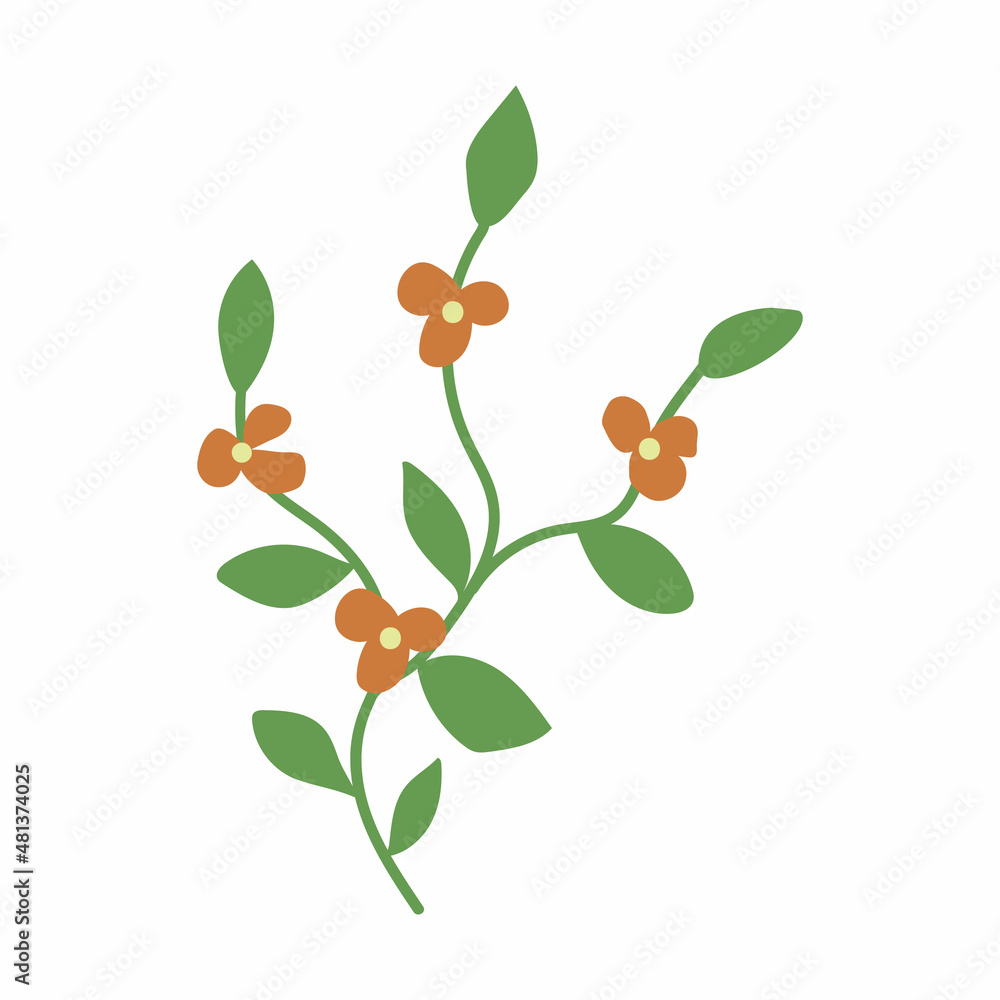 Obraz premium branch with leaves