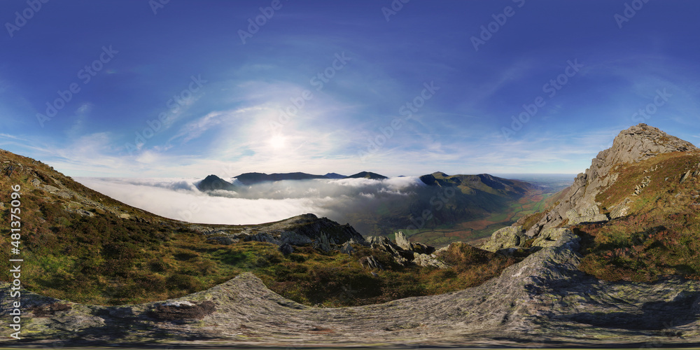 Above the clouds in North Wales Above the clouds in North Wales