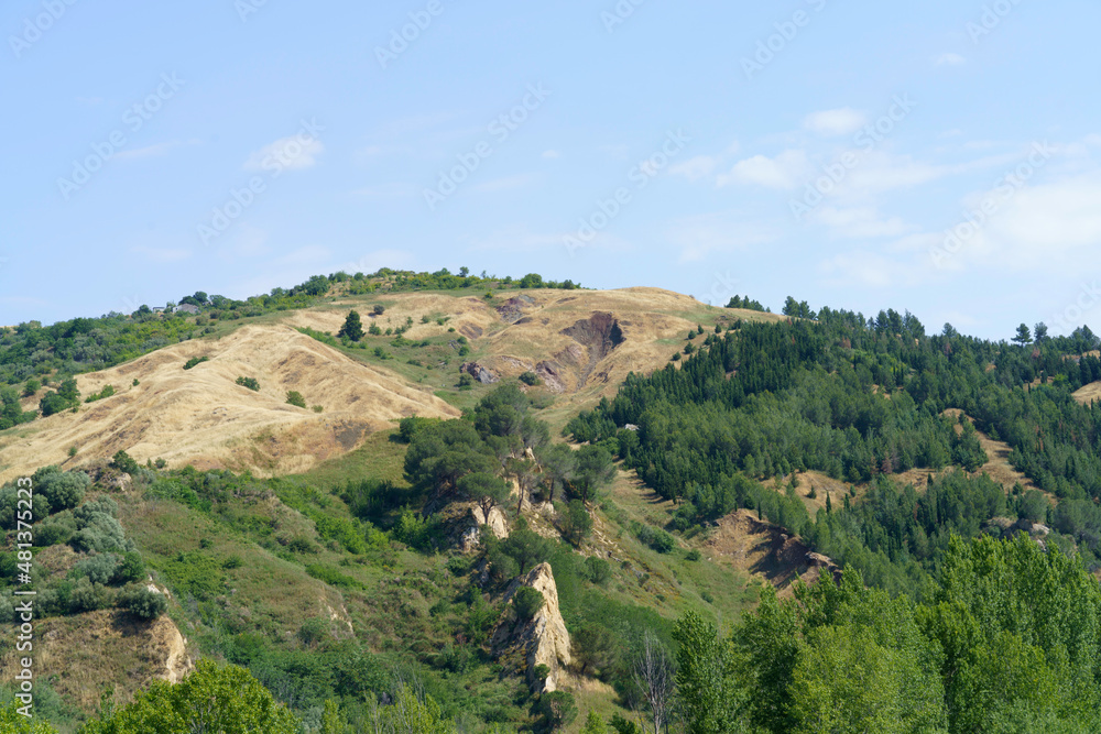 Fototapeta premium Landscape in Campobasso province, Molise, Italy