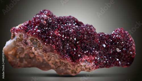 rosalite mineral specimen stone rock geology gem crystal