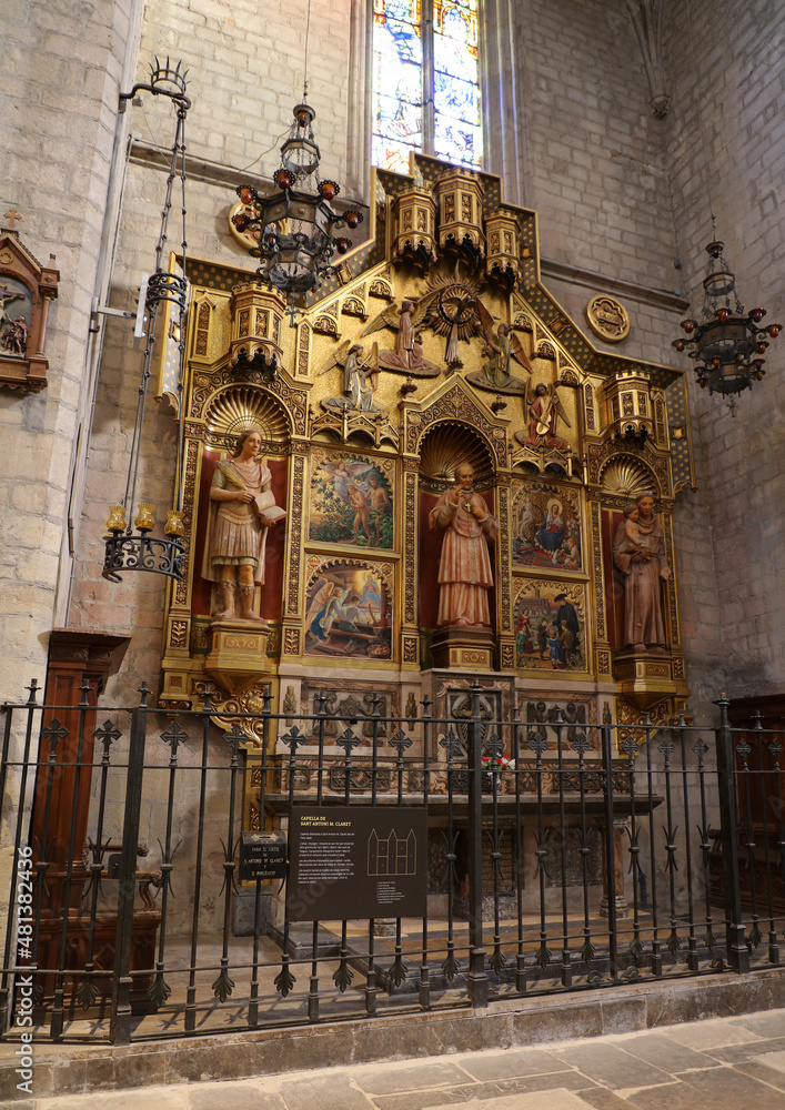 Basílica de la Seu, Manresa, Barcelona, España