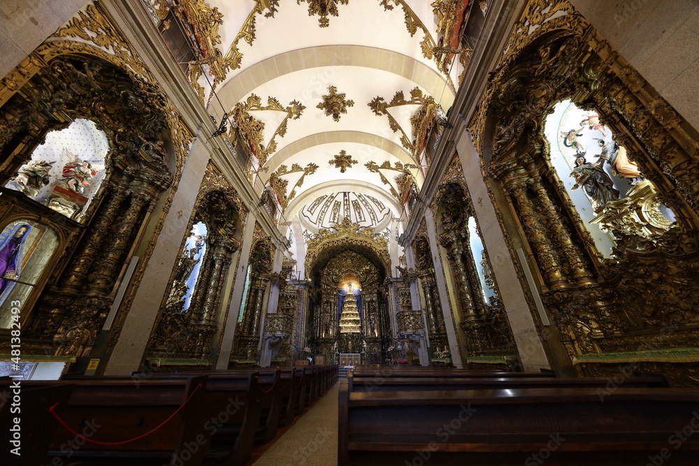 Iglesia de las Carmelitas, Oporto, Portugal