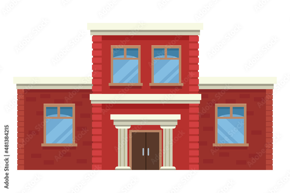 school building front school building front