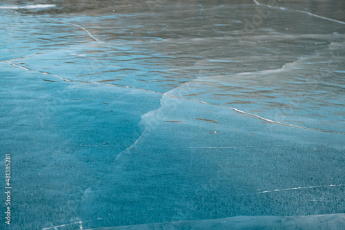 ice on the river