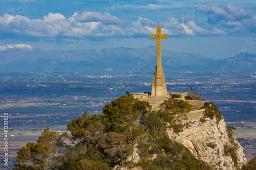 Creu des Picot near Santuari de Sant Salvador, Mallorca