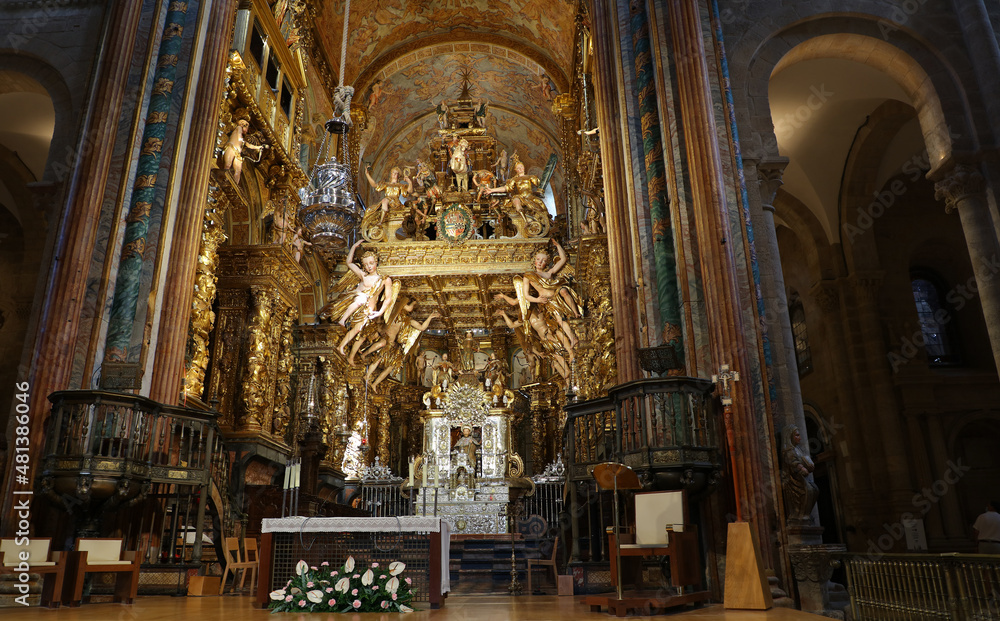 Catedral de Santiago, Santiago de Compostela, La Coruña, Galicia, España
