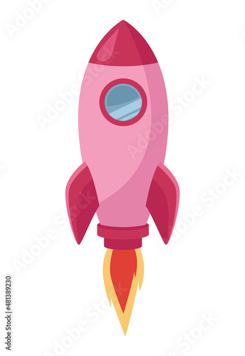 pink rocket launcher